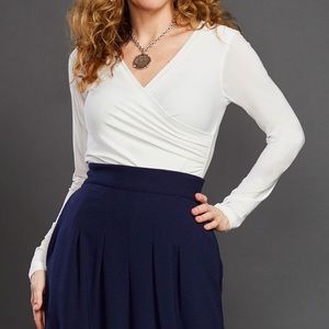 Pinup Couture Gia Top in White